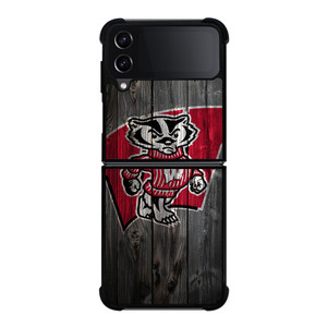 WISCONSIN BADGERS 1 Samsung Galaxy Z Flip 4 5G Case Cover