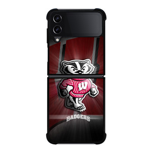 WISCONSIN BADGERS 2 Samsung Galaxy Z Flip 4 5G Case Cover