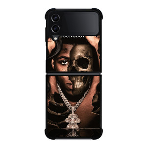 YOUNGBOY NBA RAPPER SKULL Samsung Galaxy Z Flip 4 5G Case Cover