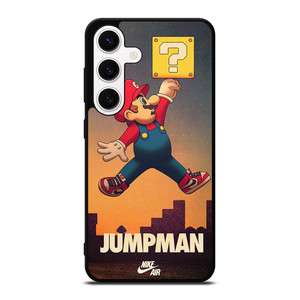 AIR JORDAN X MARIO BROS Samsung Galaxy S24 Case Cover