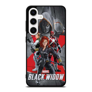 BLACK WIDOW AVENGERS HERO Samsung Galaxy S24 Case Cover