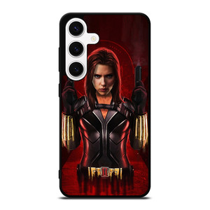BLACK WIDOW SUPERHERO Samsung Galaxy S24 Case Cover