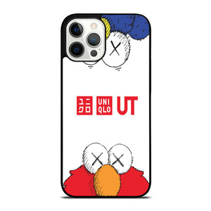 UNIQLO KAWS LOGO iPhone 12 Pro Max Case Cover UNIQLO KAWS LOGO iPhone 12 Pro Max Case Cover
