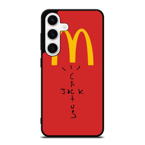 CACTUS JACK TRAVIS SCOTT MCDONALD'S LOGO Samsung Galaxy S24 Case Cover