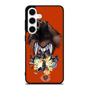 CHICAGO BEARS SQUAD Samsung Galaxy S24 Case Cover CHICAGO BEARS SQUAD Samsung Galaxy S24 Case Cover