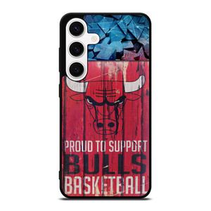 CHICAGO BULLS PROUD Samsung Galaxy S24 Case Cover
