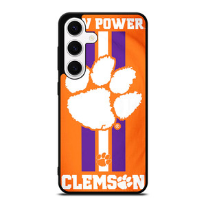 CLEMSON TIGERS PAW Samsung Galaxy S24 Case Cover