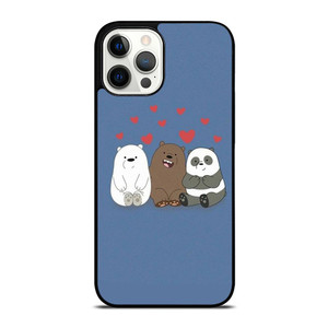 WHO WE BEAR PANDA BEAR iPhone 12 Pro Max Case Cover WHO WE BEAR PANDA BEAR iPhone 12 Pro Max Case Cover