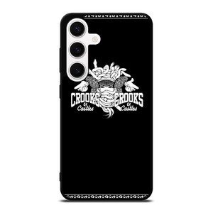 CROOKS AND CASTLES LOGO Samsung Galaxy S24 Case Cover