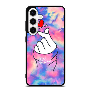 CUTE HEART FINGER MARBLE Samsung Galaxy S24 Case Cover CUTE HEART FINGER MARBLE Samsung Galaxy S24 Case Cover