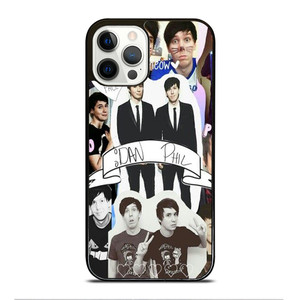 DAN AND PHIL COLLAGE iPhone 12 Pro Case Cover DAN AND PHIL COLLAGE iPhone 12 Pro Case Cover