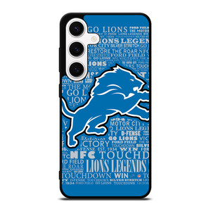 DETROIT LIONS QUOTE Samsung Galaxy S24 Case Cover