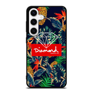 DIAMOND SUPPLY CO FLORAL LOGO Samsung Galaxy S24 Case Cover DIAMOND SUPPLY CO FLORAL LOGO Samsung Galaxy S24 Case Cover