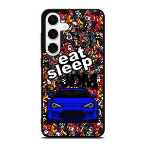 EAT SLEEP JDM CAR Samsung Galaxy S24 Case Cover