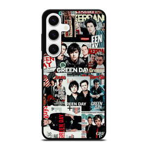 GREEN DAY BAND COLLAGE Samsung Galaxy S24 Case Cover GREEN DAY BAND COLLAGE Samsung Galaxy S24 Case Cover