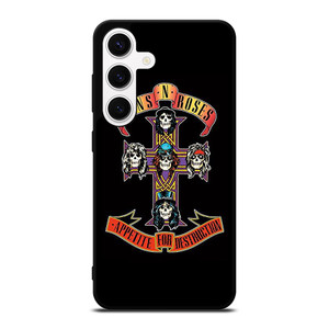 GUNS N' ROSES APPETITE LOGO Samsung Galaxy S24 Case Cover GUNS N' ROSES APPETITE LOGO Samsung Galaxy S24 Case Cover