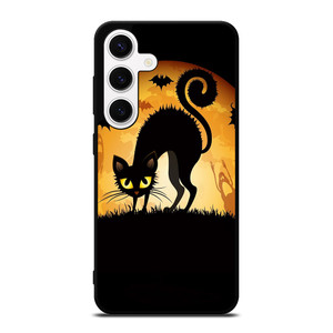 HALLOWEEN CAT Samsung Galaxy S24 Case Cover