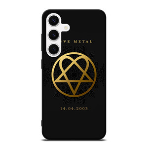 HIM BAND GOLD LOGO Samsung Galaxy S24 Case Cover