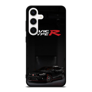 HONDA CIVIC BLACK CAR Samsung Galaxy S24 Case Cover