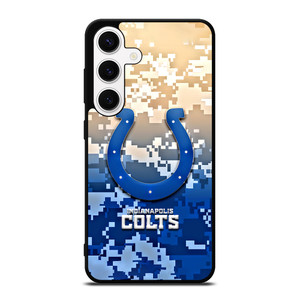 INDIANAPOLIS COLTS CAMO LOGO Samsung Galaxy S24 Case Cover INDIANAPOLIS COLTS CAMO LOGO Samsung Galaxy S24 Case Cover