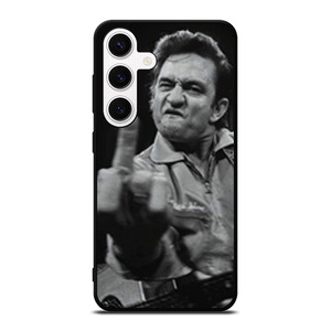 JOHNNY CASH MIDDLE FINGER Samsung Galaxy S24 Case Cover