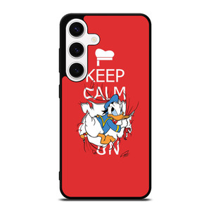 KEEP CALM DONALD DUCK Samsung Galaxy S24 Case Cover