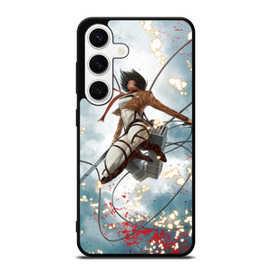 MIKASA ACKERMAN ATTACK ON TITAN Samsung Galaxy S24 Case Cover MIKASA ACKERMAN ATTACK ON TITAN Samsung Galaxy S24 Case Cover