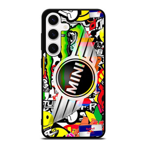 MINI COOPER STICKER BOMB Samsung Galaxy S24 Case Cover