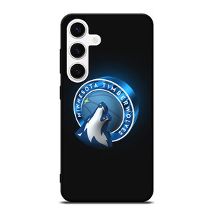 MINNESOTA TIMBERWOLVES 3D LOGO Samsung Galaxy S24 Case Cover