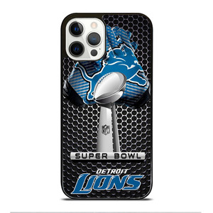 DETROIT LIONS SUPER BOWL iPhone 12 Pro Case Cover
