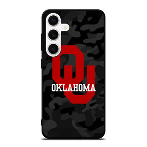 OKLAHOMA SOONERS CAMO Samsung Galaxy S24 Case Cover OKLAHOMA SOONERS CAMO Samsung Galaxy S24 Case Cover