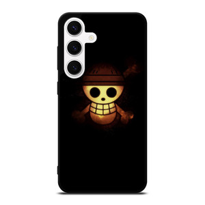 ONE PIECE STRAW HAT GOLD LOGO Samsung Galaxy S24 Case Cover