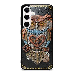 OWL STEAMPUNK BOOK Samsung Galaxy S24 Case Cover OWL STEAMPUNK BOOK Samsung Galaxy S24 Case Cover