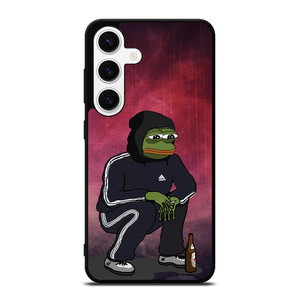 PEPE THE SMUG SAD Samsung Galaxy S24 Case Cover PEPE THE SMUG SAD Samsung Galaxy S24 Case Cover
