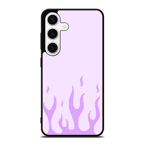 PURPLE FLAME Samsung Galaxy S24 Case Cover PURPLE FLAME Samsung Galaxy S24 Case Cover
