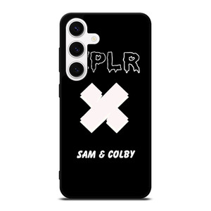 SAM AND COLBY XPLR X LOGO Samsung Galaxy S24 Case Cover