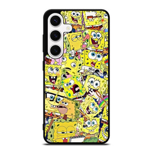 SPONGEBOB COLLAGE Samsung Galaxy S24 Case Cover SPONGEBOB COLLAGE Samsung Galaxy S24 Case Cover
