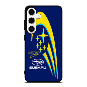 SUBARU STRIPE LOGO Samsung Galaxy S24 Case Cover SUBARU STRIPE LOGO Samsung Galaxy S24 Case Cover