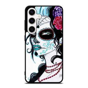 SUGAR SKULL LADY Samsung Galaxy S24 Case Cover