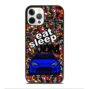 EAT SLEEP JDM CAR iPhone 12 Pro Case Cover
