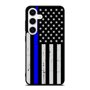 THIN BLUE LINE AMERICAN Samsung Galaxy S24 Case Cover