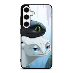 TOOTHLESS LIGHT FURY 1 Samsung Galaxy S24 Case Cover TOOTHLESS LIGHT FURY 1 Samsung Galaxy S24 Case Cover