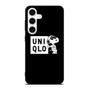 UNIQLO SNOOPY LOGO Samsung Galaxy S24 Case Cover
