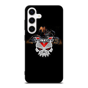 VICTORY MOTORCYCLES SKULL Samsung Galaxy S24 Case Cover