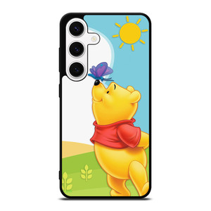 WINNIE THE POOH BUTTERFLY Samsung Galaxy S24 Case Cover