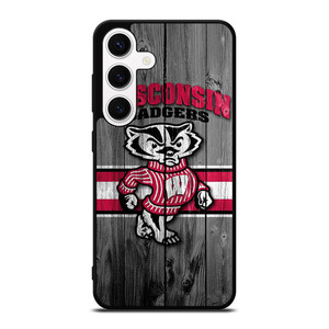 WISCONSIN BADGERS LOGO Samsung Galaxy S24 Case Cover