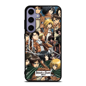 ATTACK ON TITAN ALL CHARACTER Samsung Galaxy S24 Plus Case Cover