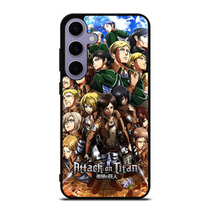 ATTACK ON TITAN CHARACTER Samsung Galaxy S24 Plus Case Cover