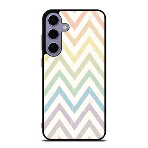 CHEVRON PATTERN RAINBOW COLOR Samsung Galaxy S24 Plus Case Cover