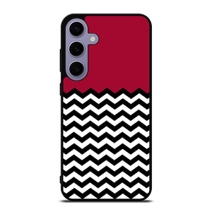 COLOR BLOCK DARK RED CHEVRON Samsung Galaxy S24 Plus Case Cover COLOR BLOCK DARK RED CHEVRON Samsung Galaxy S24 Plus Case Cover